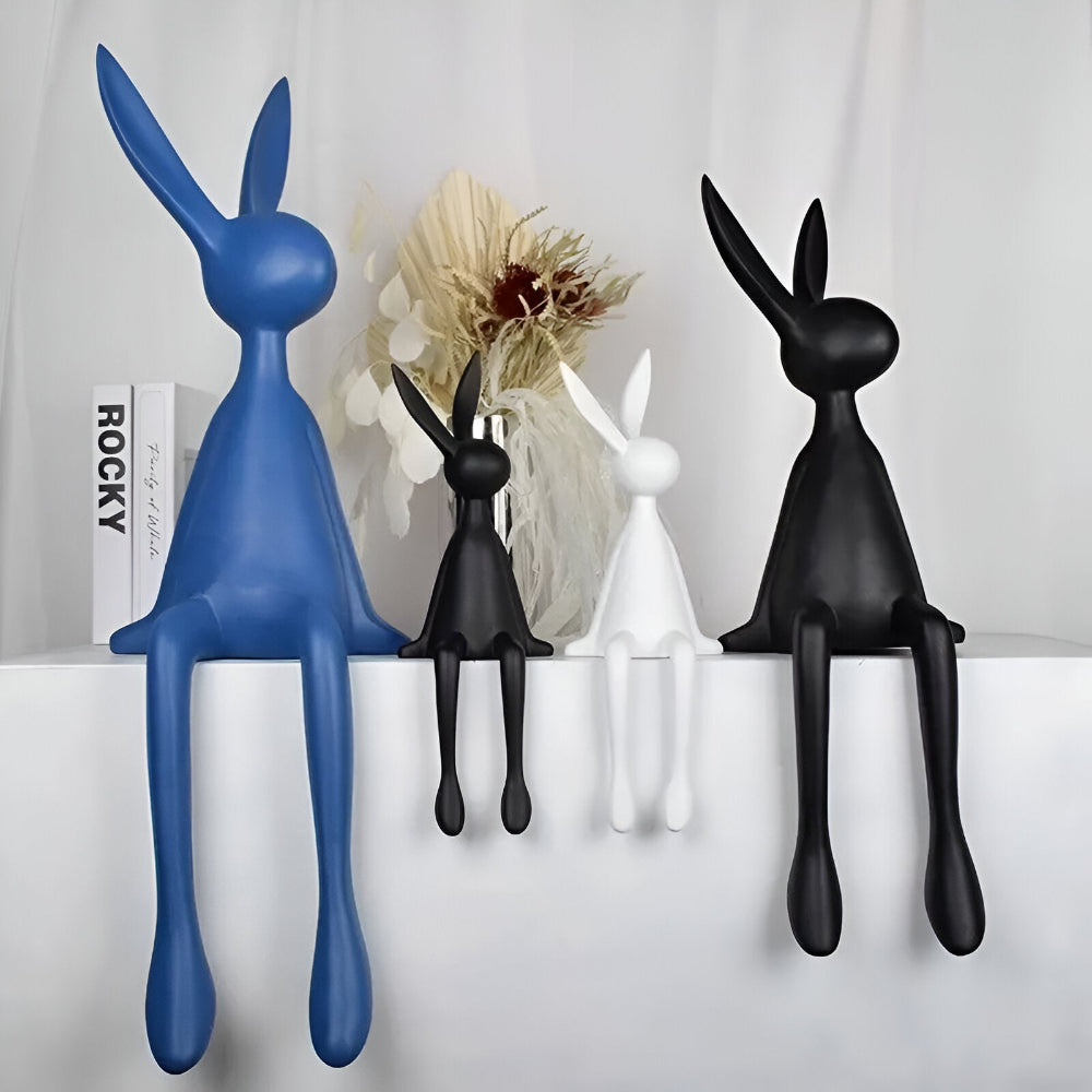 HareForm - Moderner sitzender Osterhase