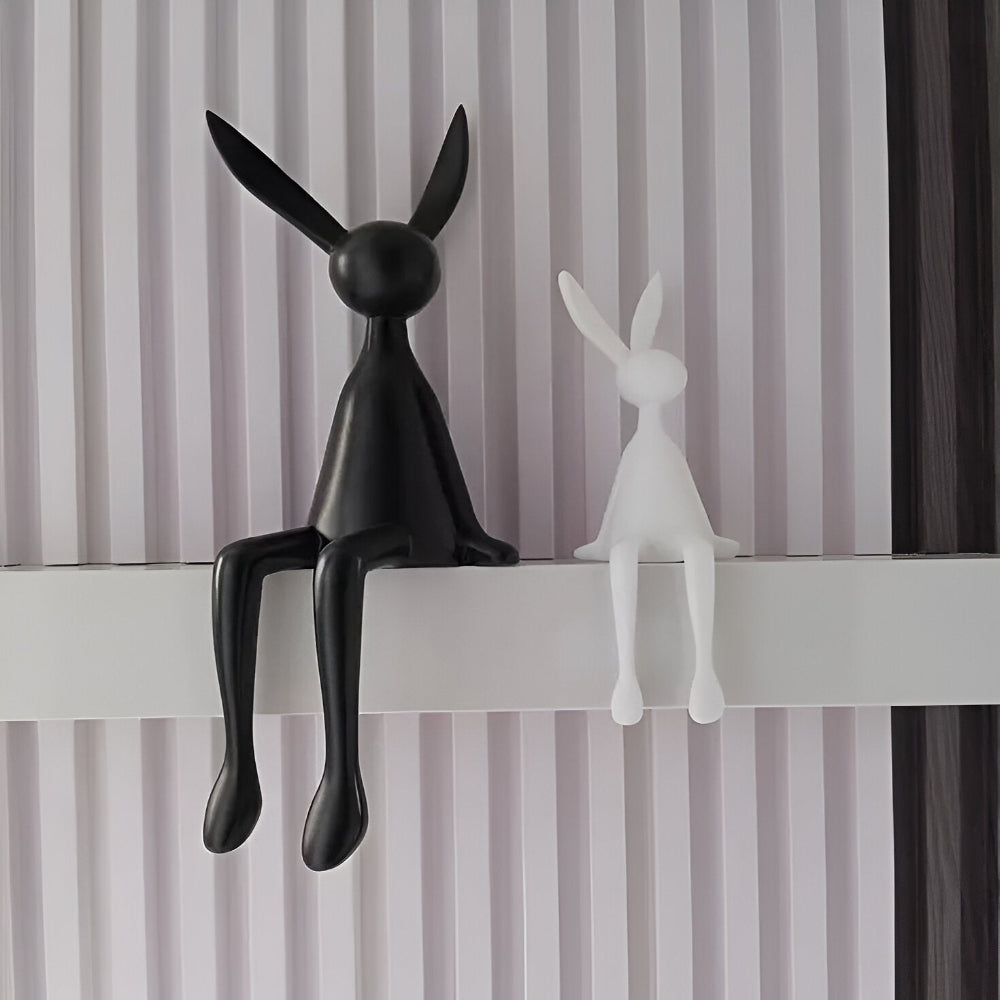 HareForm - Moderner sitzender Osterhase