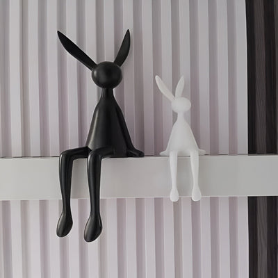 HareForm - Moderner sitzender Osterhase
