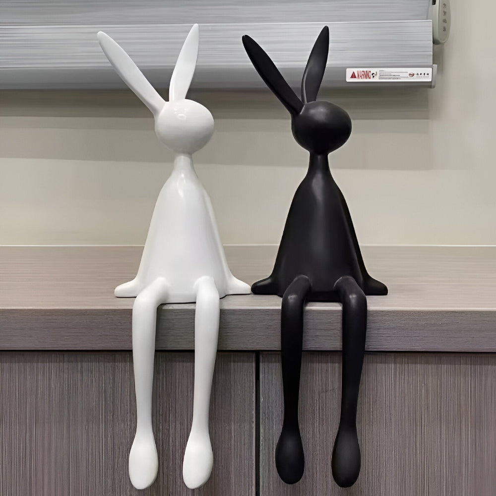 HareForm - Moderner sitzender Osterhase