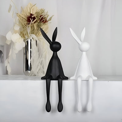 HareForm - Moderner sitzender Osterhase