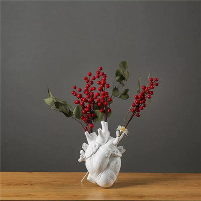 HeartForm - Anatomische Vase aus Harz in Herzform