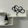 Heartfinity - Unendlichkeit Liebe Herz Metall Wandkunst