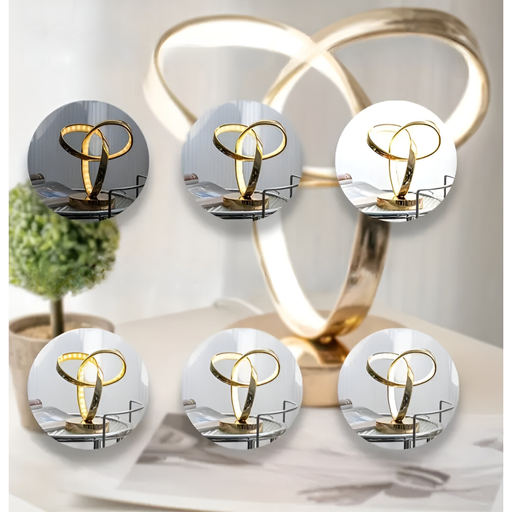 Ignis – Luxuriöse Ring-Leselampe