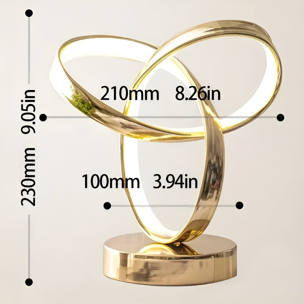 Ignis – Luxuriöse Ring-Leselampe