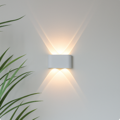 Innen-/Außenwandleuchte – Modernes Minimalistisches Design