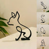 IronCompanions - Hund & Katze Metallskulpturen