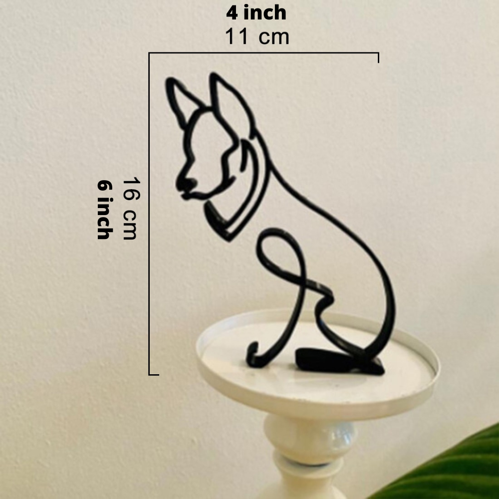 IronCompanions - Hund & Katze Metallskulpturen