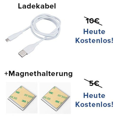 Kleverlicht Wireless Motion Sensor Lampe - Einfache Installation, USB-Ladung