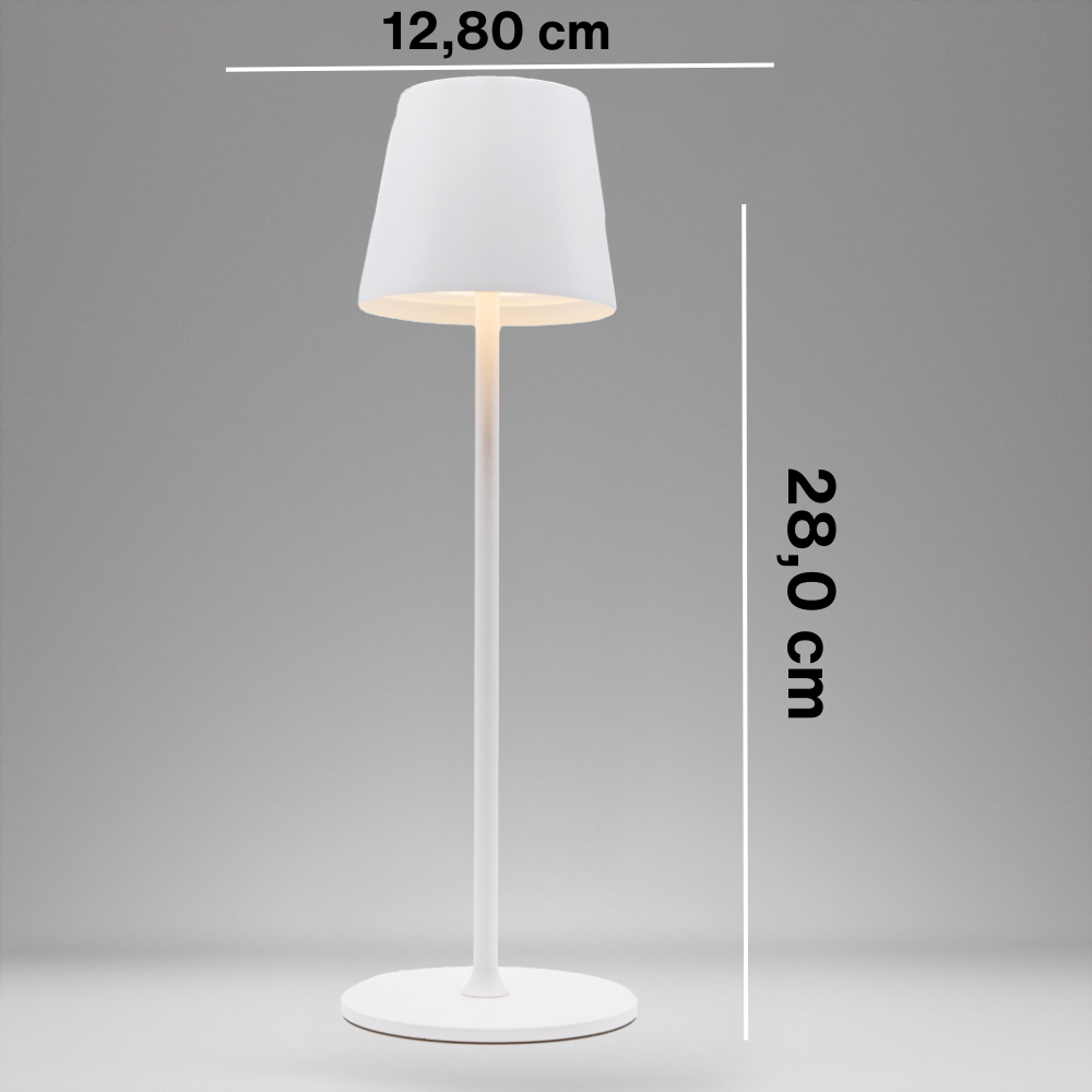 Kabellose Tischleuchte - Minimalistisches & tragbares Licht