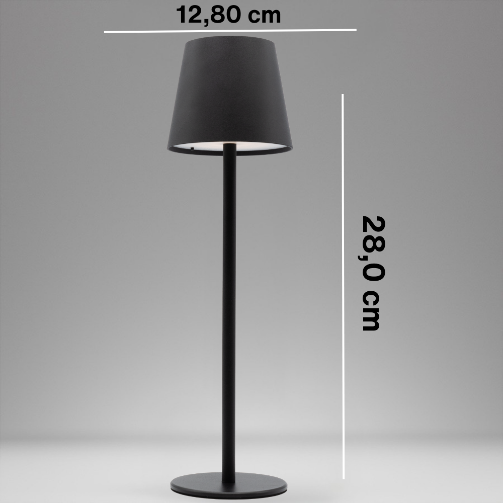 Kabellose Tischleuchte - Minimalistisches & tragbares Licht