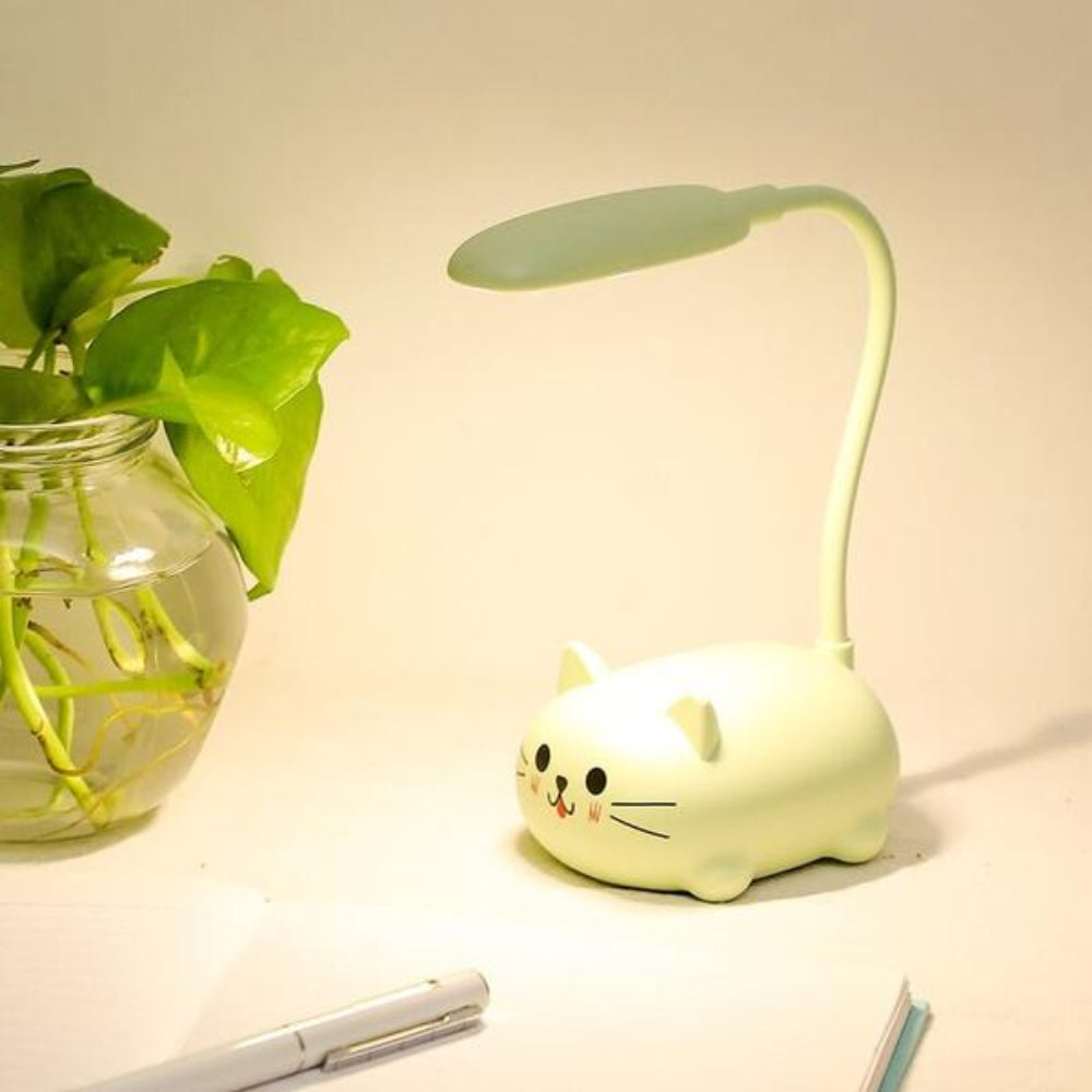 KittyLite - Mini-LED-Schreibtischlampe mit Katzenmotiv