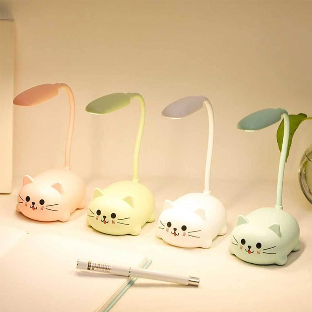 KittyLite - Mini-LED-Schreibtischlampe mit Katzenmotiv