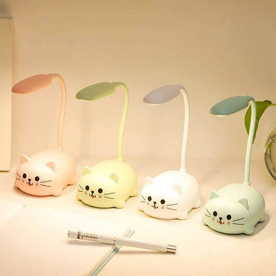 KittyLite - Mini-LED-Schreibtischlampe mit Katzenmotiv