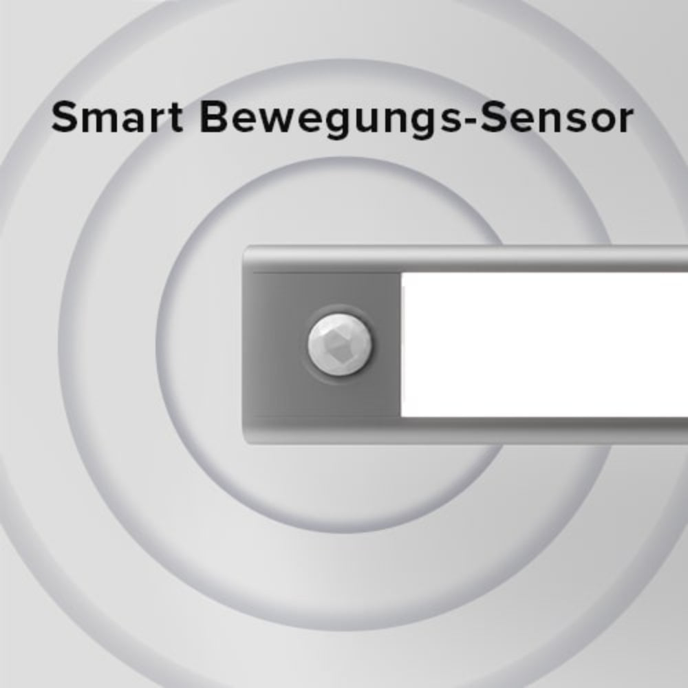 Kleverlicht Wireless Motion Sensor Lampe - Einfache Installation, USB-Ladung