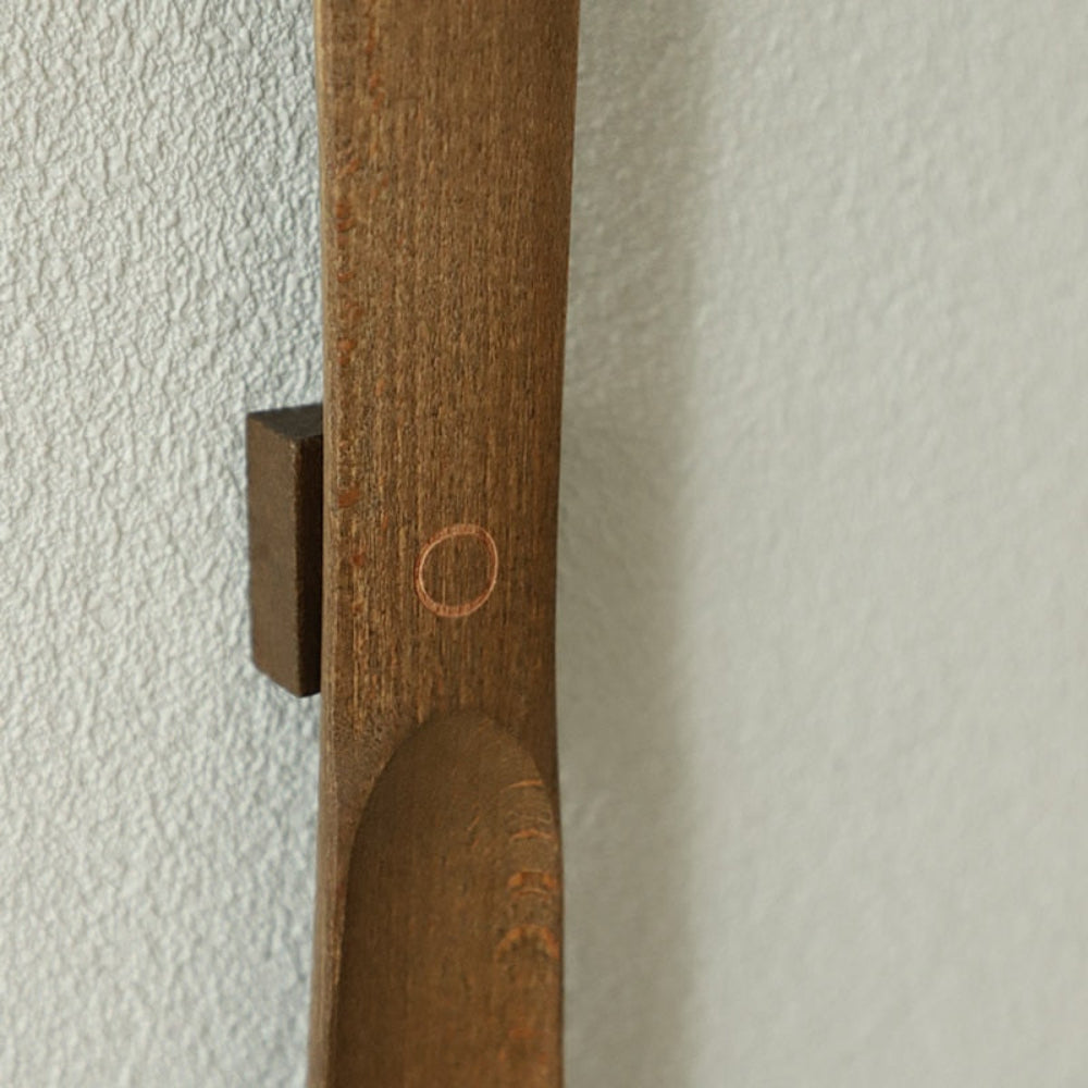 Kolbein - Magnetischer Schuhlöffel aus Holz mit langem Griff