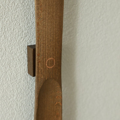 Kolbein - Magnetischer Schuhlöffel aus Holz mit langem Griff