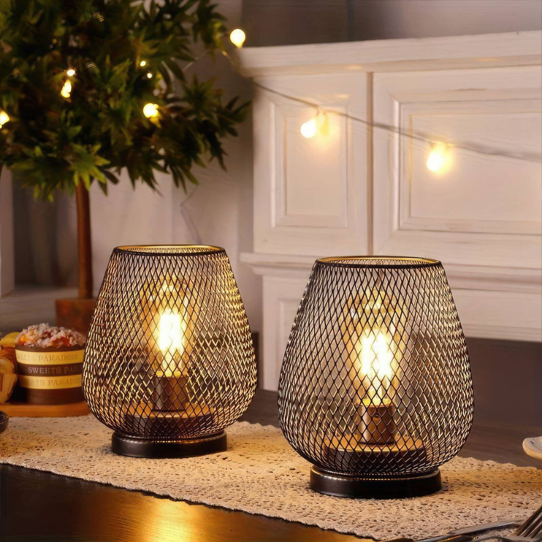 Schnurlose LED-Laterne der Luxusklasse - elegante Beleuchtung für drinnen und draußen