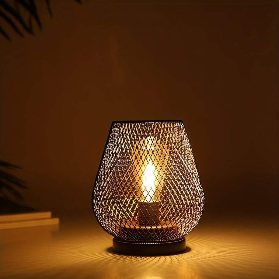 Schnurlose LED-Laterne der Luxusklasse - elegante Beleuchtung für drinnen und draußen
