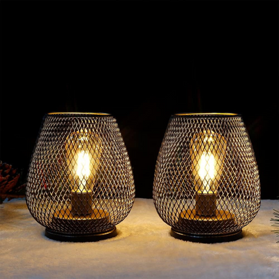 Schnurlose LED-Laterne der Luxusklasse - elegante Beleuchtung für drinnen und draußen