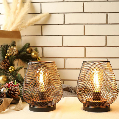 Schnurlose LED-Laterne der Luxusklasse - elegante Beleuchtung für drinnen und draußen