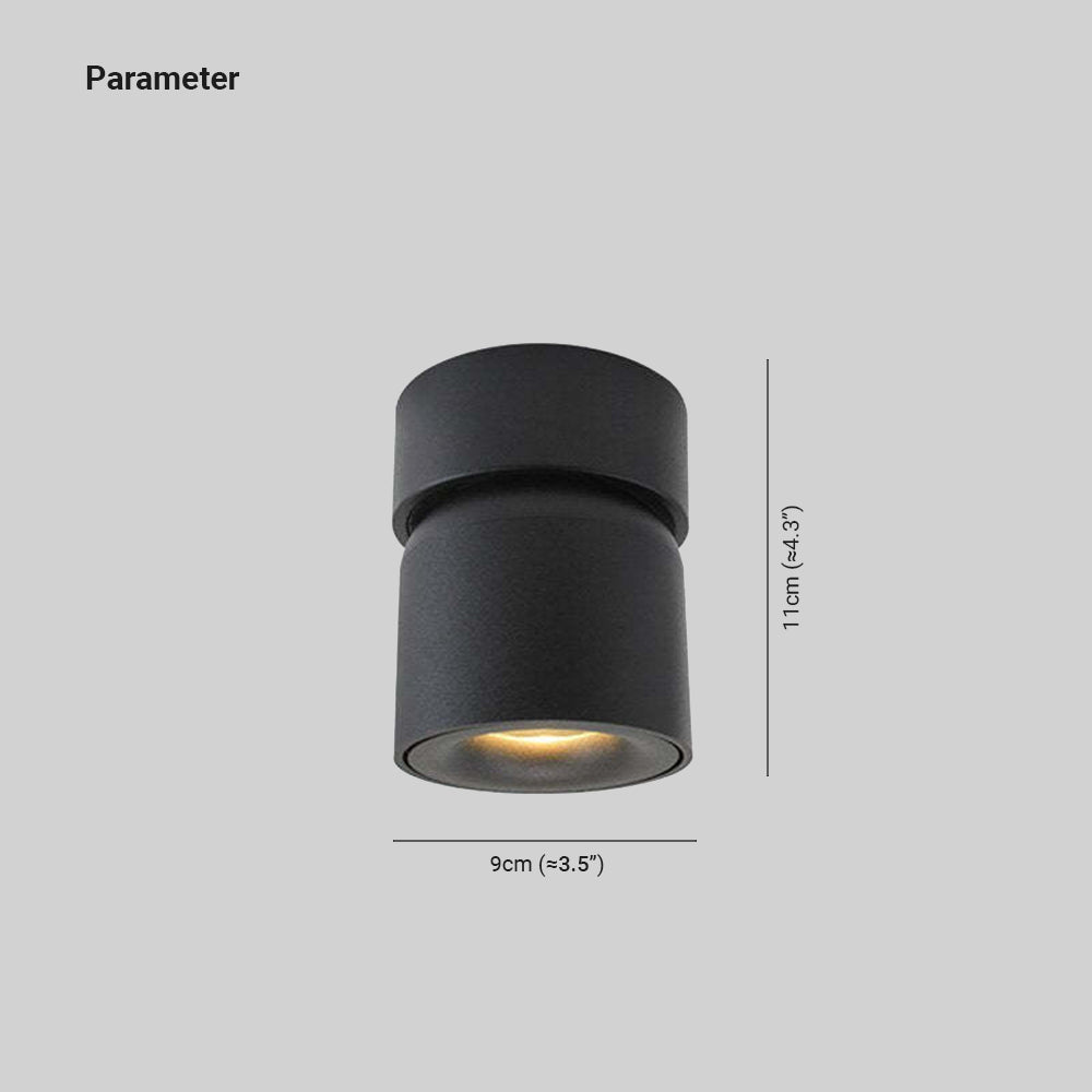 Cylora - Moderne zylindrische LED-Wandleuchte
