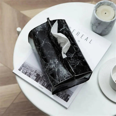 Leathique - Moderner Kunstlederbezug für Tissue-Boxen