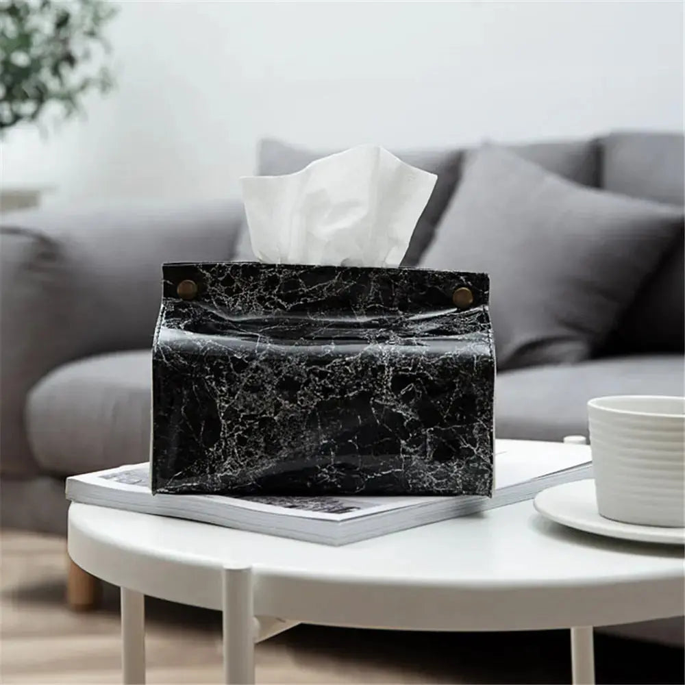 Leathique - Moderner Kunstlederbezug für Tissue-Boxen
