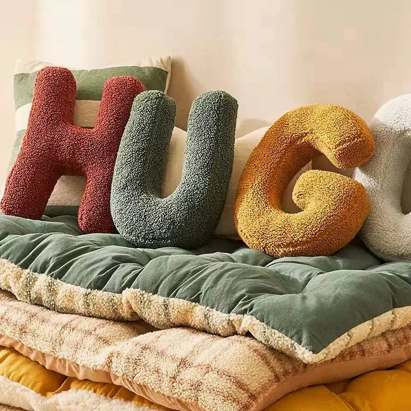 LetterLounge - Personalisiertes Alphabet-Sofa-Kissen