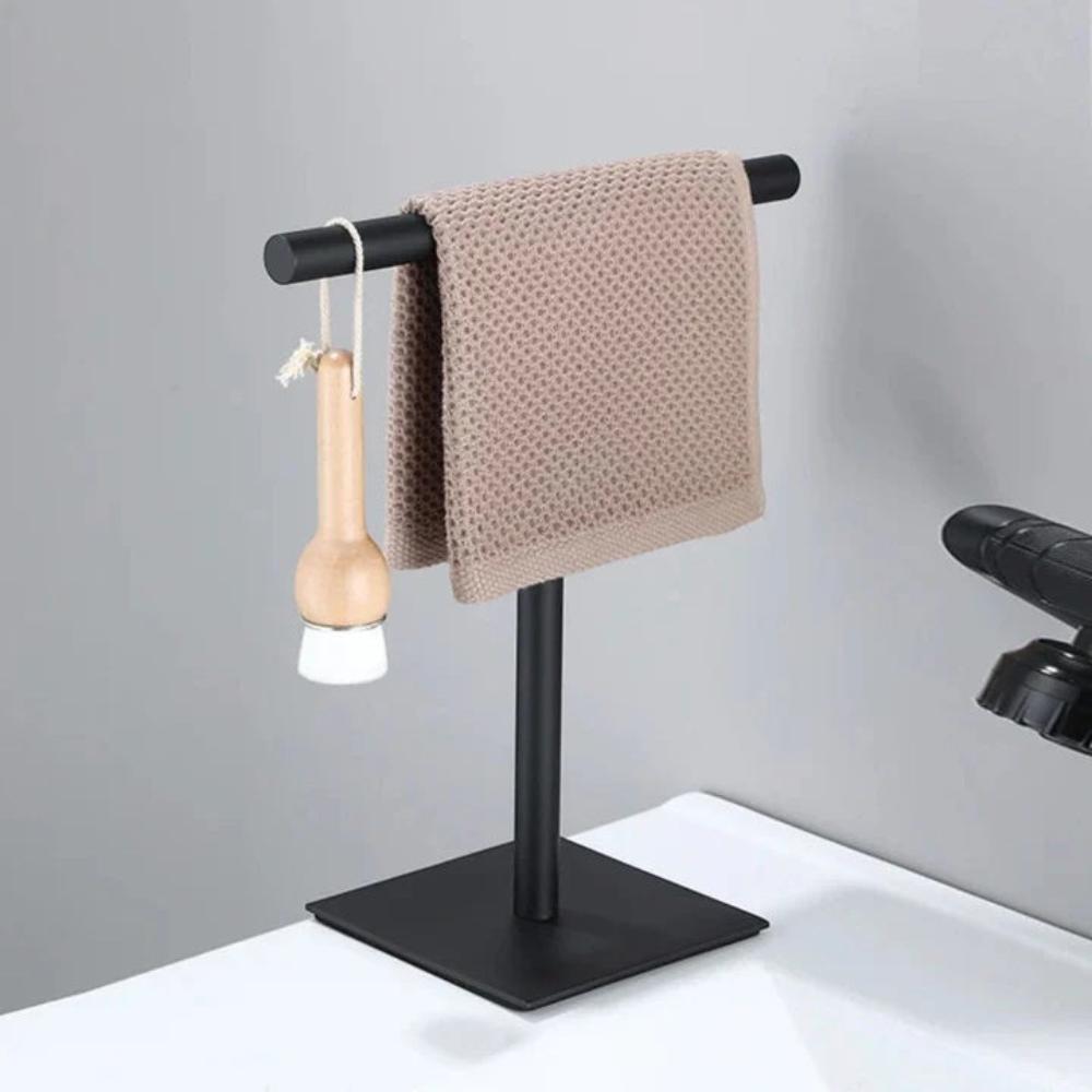 Linora - Freistehender Handtuchhalter aus Edelstahl