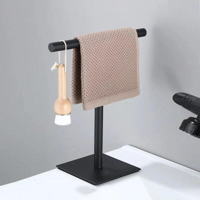 Linora - Freistehender Handtuchhalter aus Edelstahl