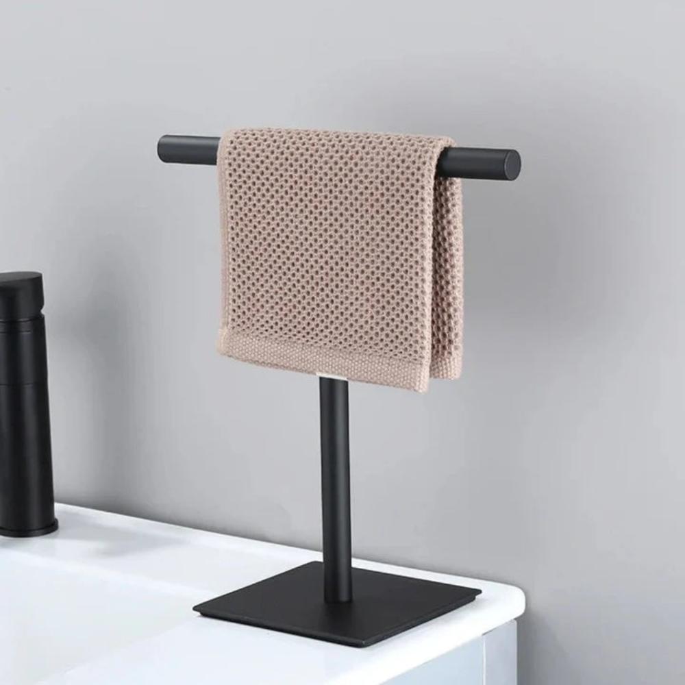 Linora - Freistehender Handtuchhalter aus Edelstahl