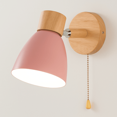 LoftBeam - Moderne Wandleuchte aus Holz und Eisen