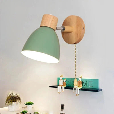 LoftBeam - Moderne Wandleuchte aus Holz und Eisen