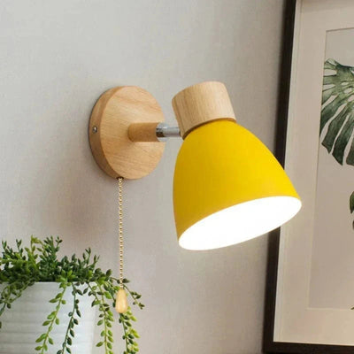 LoftBeam - Moderne Wandleuchte aus Holz und Eisen
