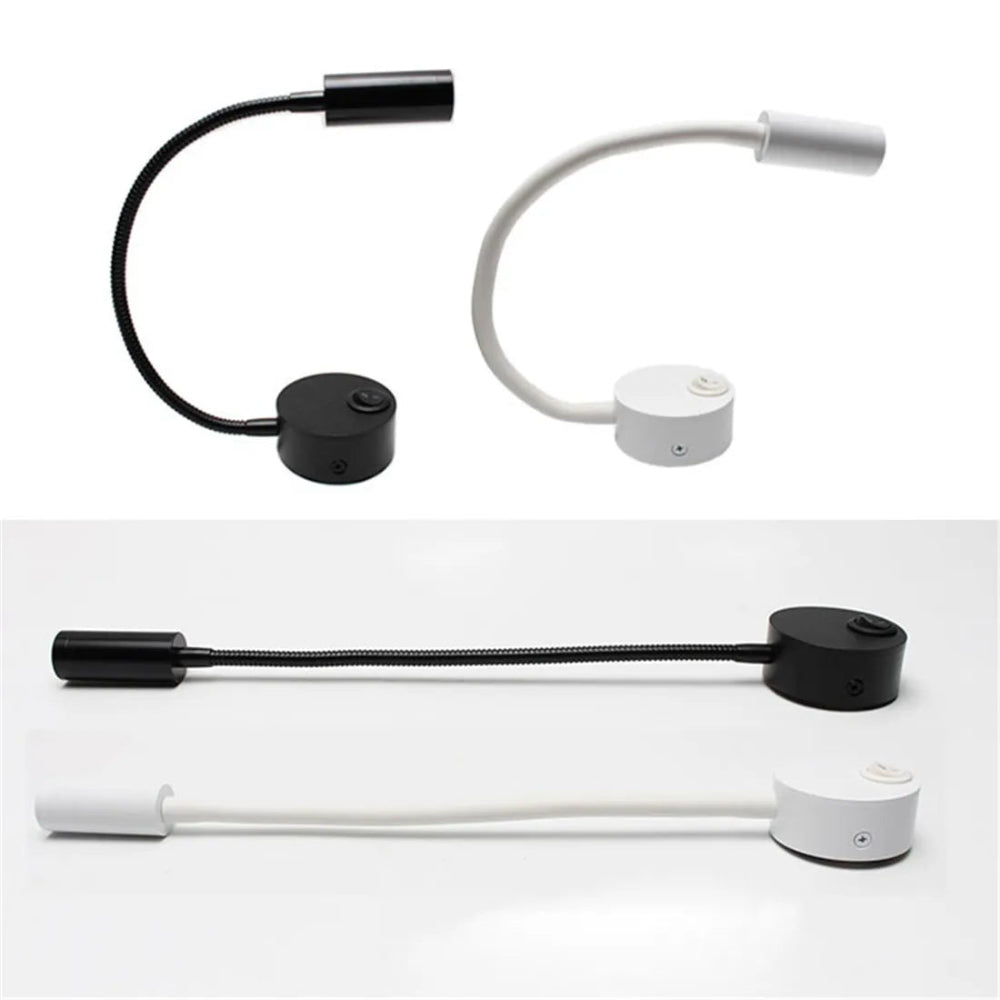 LumaBend - Flexible LED-Wandleuchte für Bett, Schreibtisch & Wandmontage
