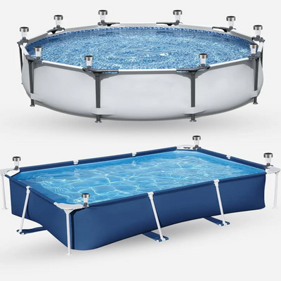 LumaFloat - 6-teilige wasserdichte LED-Solar-Poolbeleuchtung