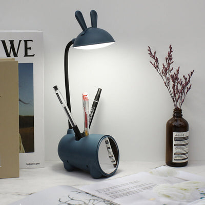 LumiTouch - LED-Tischleuchte mit Touch-Steuerung und Stifthalter