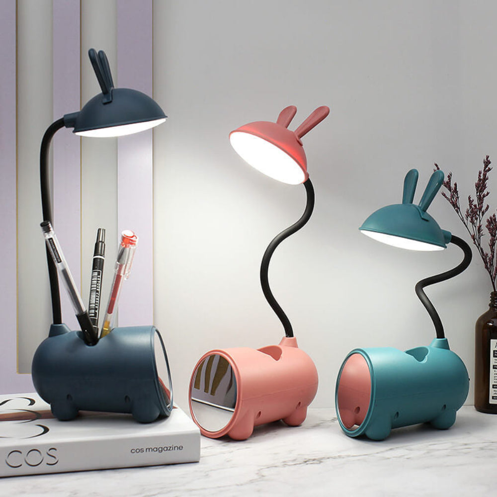 LumiTouch - LED-Tischleuchte mit Touch-Steuerung und Stifthalter