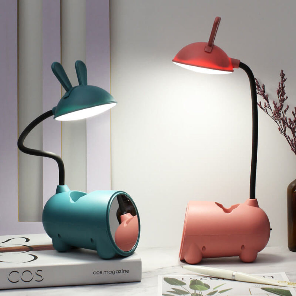 LumiTouch - LED-Tischleuchte mit Touch-Steuerung und Stifthalter