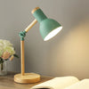 LumoWood - Verstellbare Schreibtischlampe aus Holz