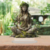 Lunavya - 2D böhmische Göttin Skulptur in Acryl