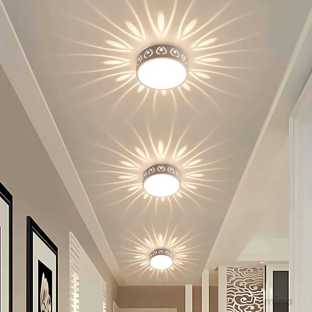 Lunoval - Moderne LED-Deckenleuchte
