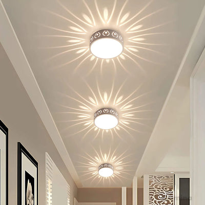 Lunoval - Moderne LED-Deckenleuchte