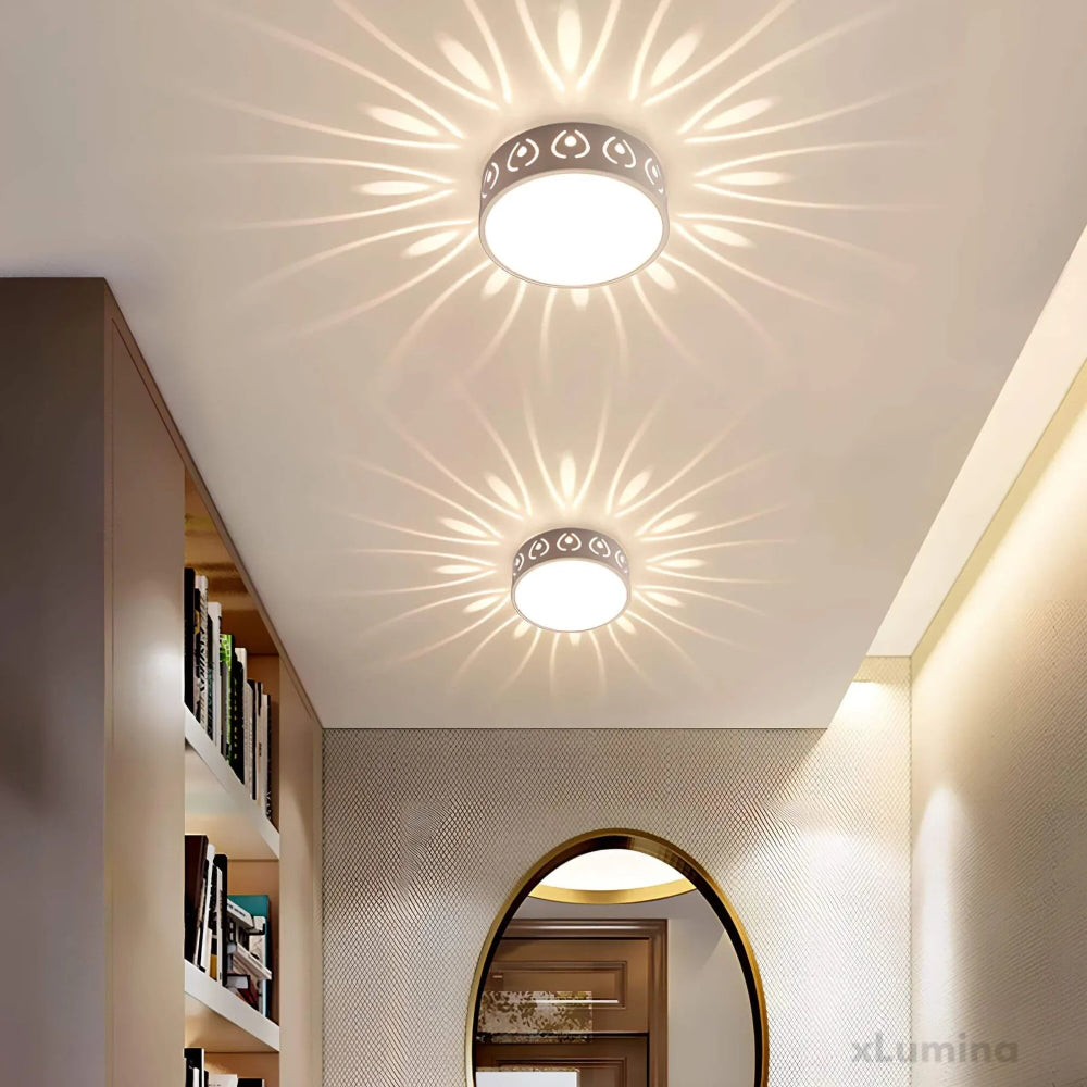 Lunoval - Moderne LED-Deckenleuchte