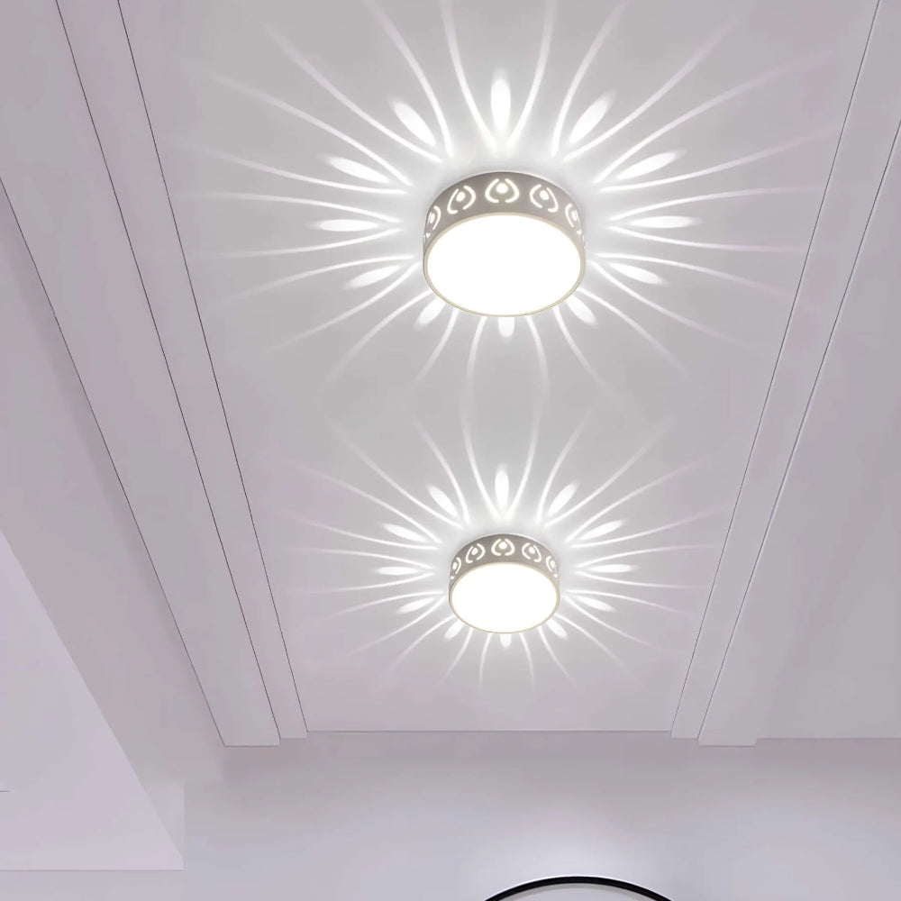 Lunoval - Moderne LED-Deckenleuchte