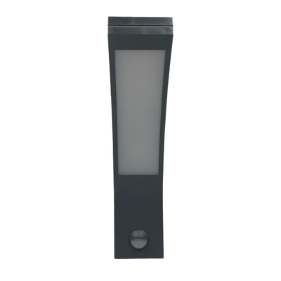 Lunox - Schwarze gebogene LED-Wandleuchte mit Sensor
