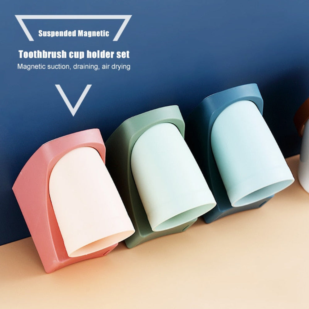 MagnaCup - Magnetischer Becher- und Zahnbürstenhalter für Ihr Badezimmer