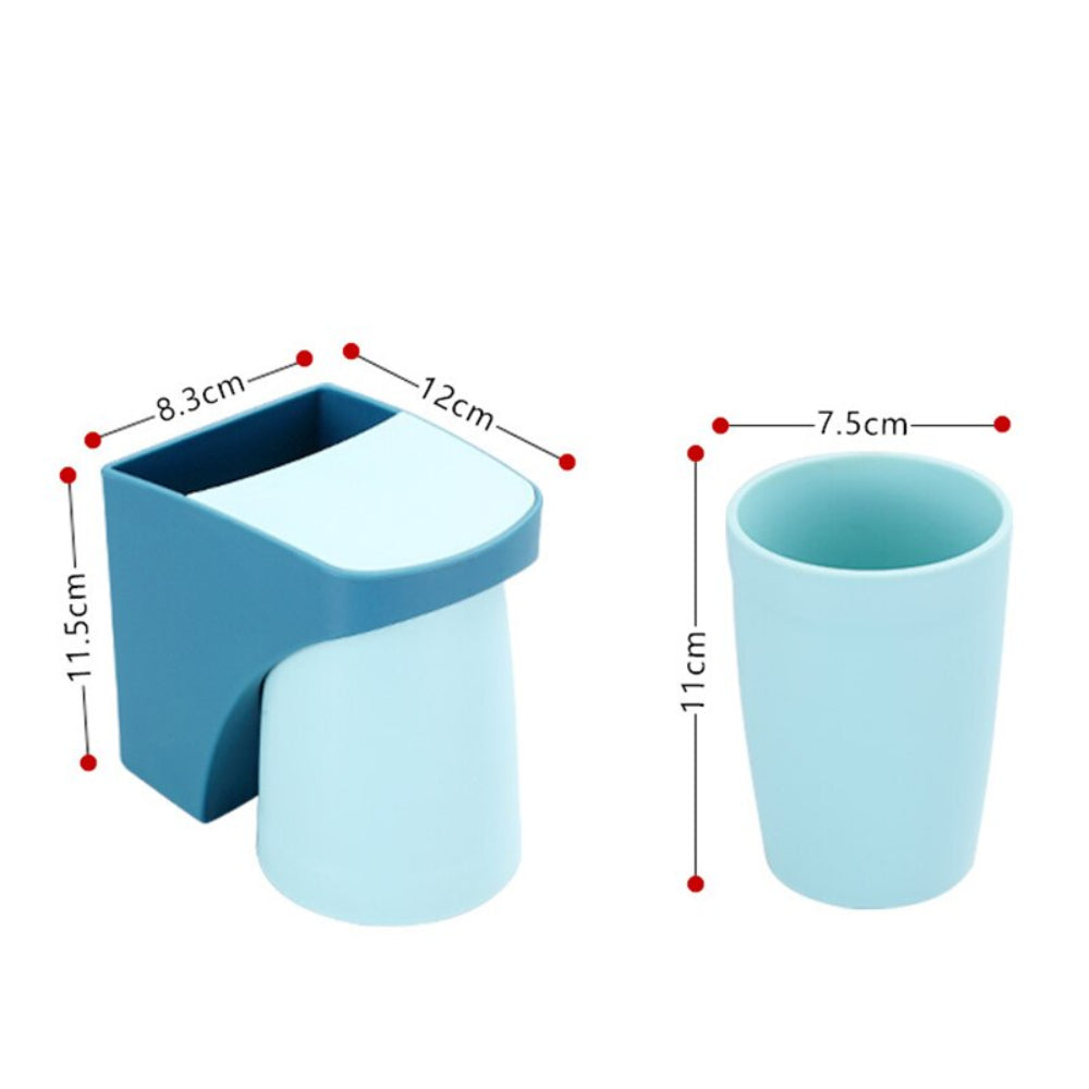 MagnaCup - Magnetischer Becher- und Zahnbürstenhalter für Ihr Badezimmer