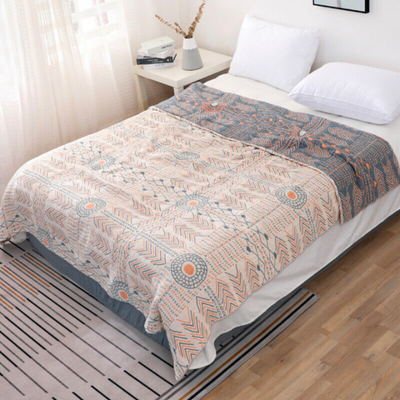 Mandavya - Boho Mandala Wende-Wärmedecke